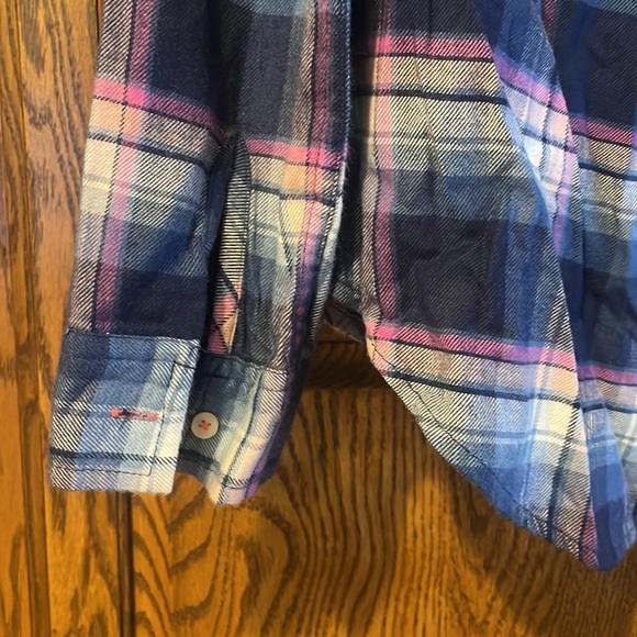 Abercrombie kids girls flannel shirt - Picture 5 of 5